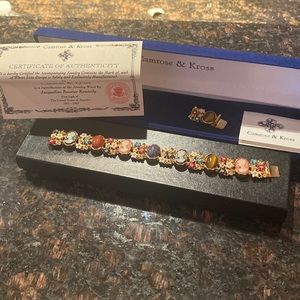 Jackie Kennedy cameo bracelet